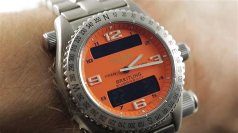 breitling emergency youtube|breitling emergency watch for sale.